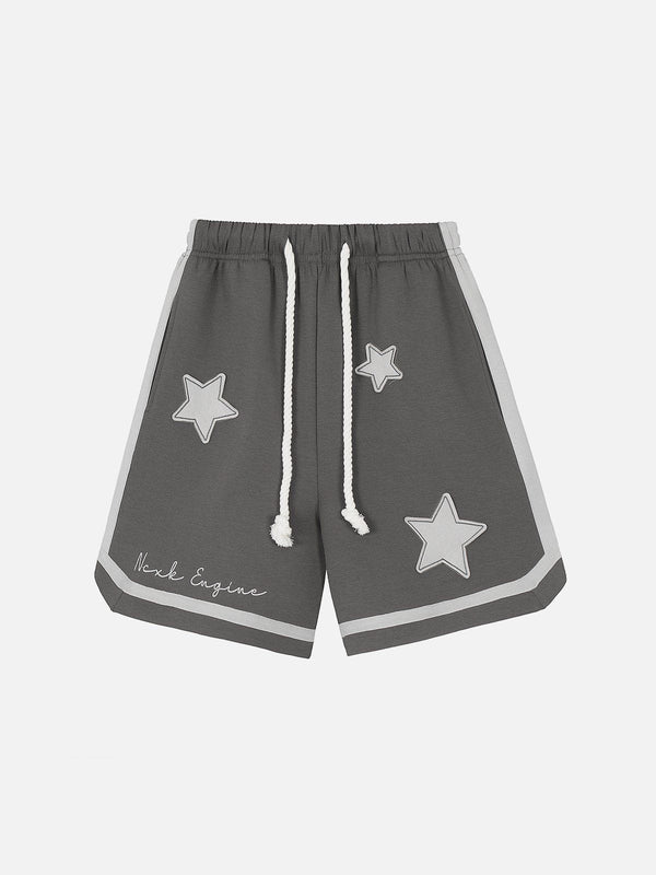 Aelfric Eden Star Patchwork Shorts