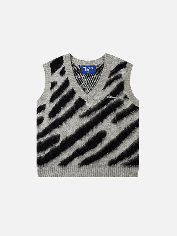 Aelfric Eden Slant Stripe Sweater Vest