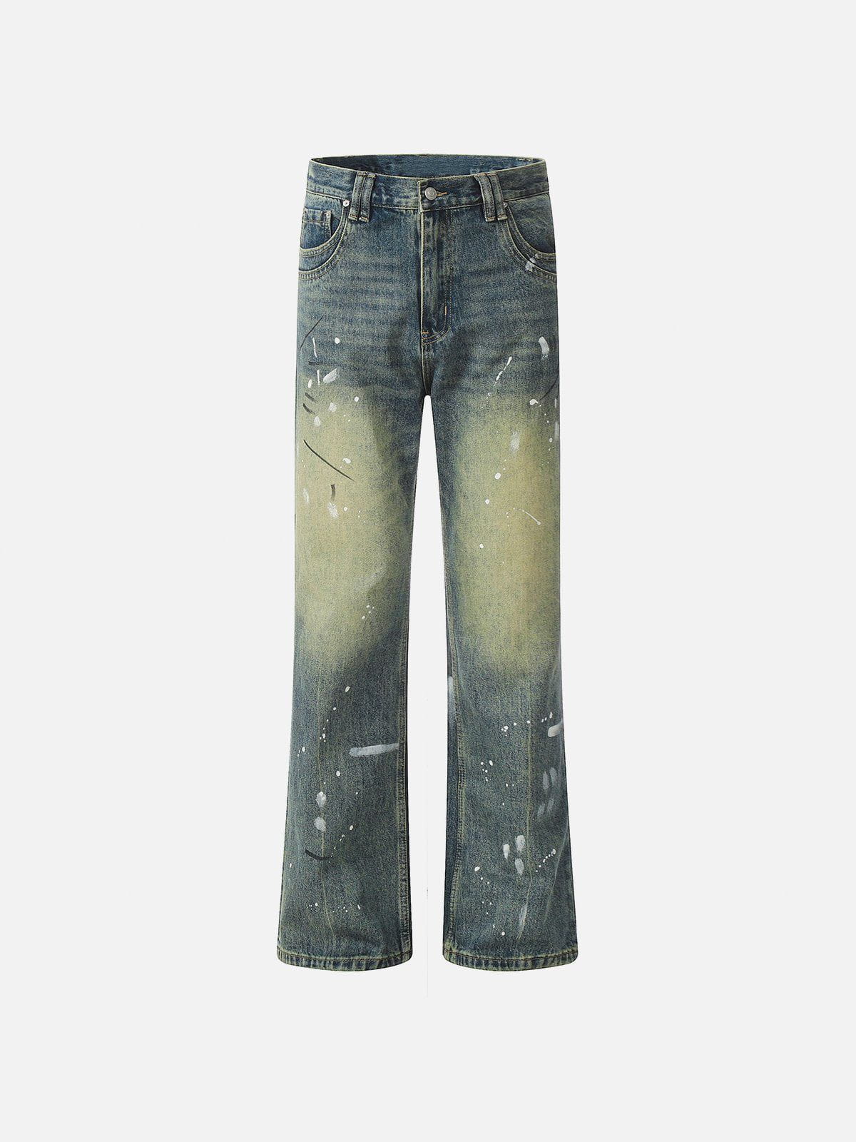 Aelfric Eden Splash-Ink Washed Jeans