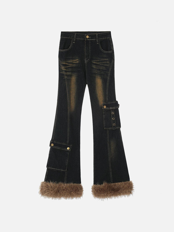 Aelfric Eden Fringe Foot Mouth Jeans