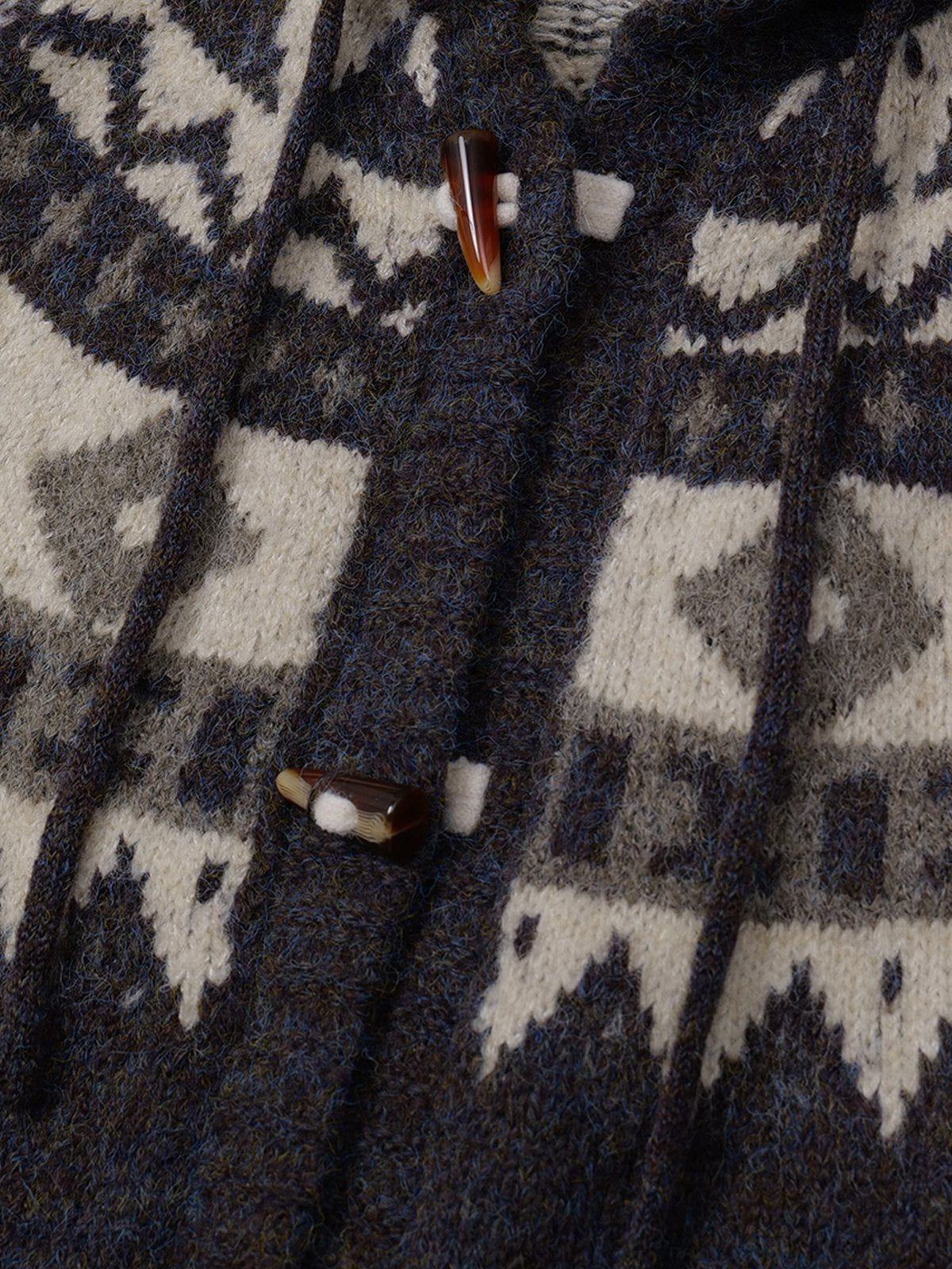 Aelfric Eden Fair Isle Hooded Cardigan