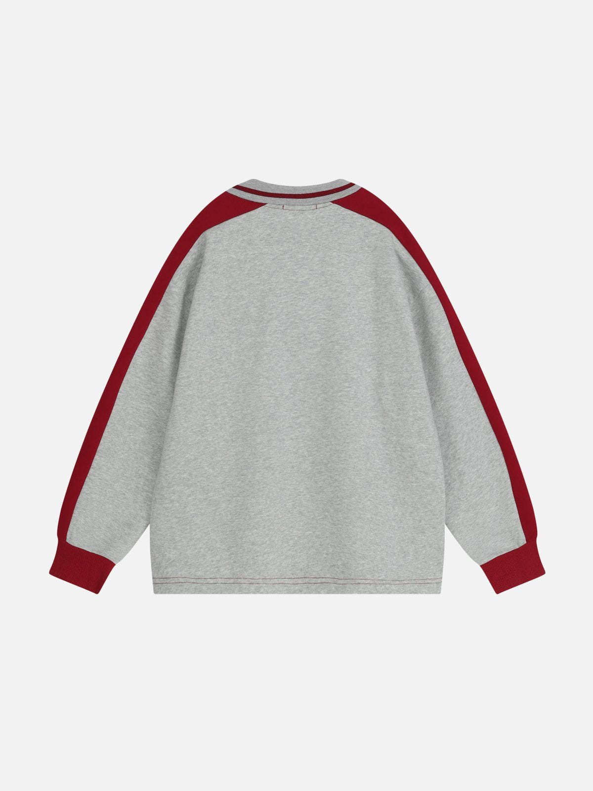 Aelfric Eden Color Blocking Lace Sweatshirt