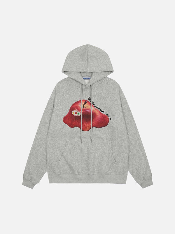 [Pre-Order] Aelfric Eden Melted Apple Print Hoodie