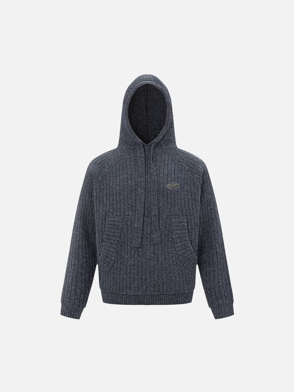 Aelfric Eden Cropped Knit Hoodie