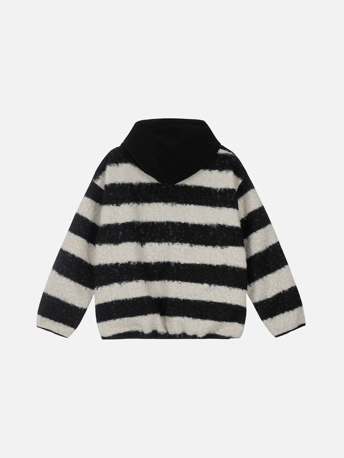 Aelfric Eden Black White Stripe Hoodie