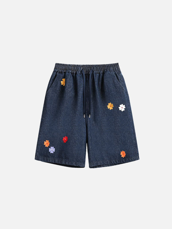 Aelfric Eden Colorful Flower Jorts