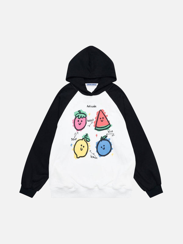 Aelfric Eden Fruit Print Hoodie