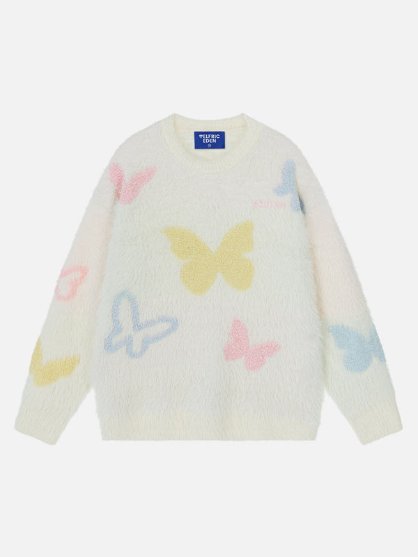 Aelfric Eden Colorful Butterfly Sweater