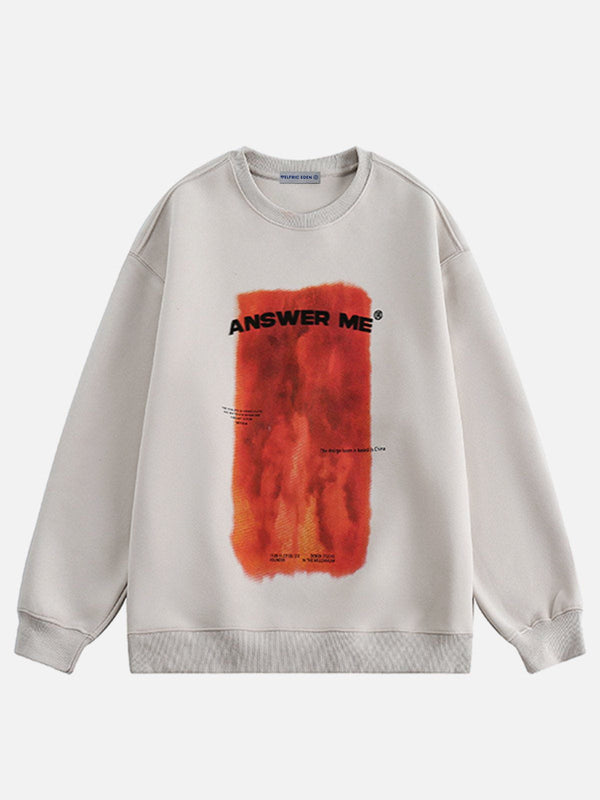 Aelfric Eden Flame Print Sweatshirt