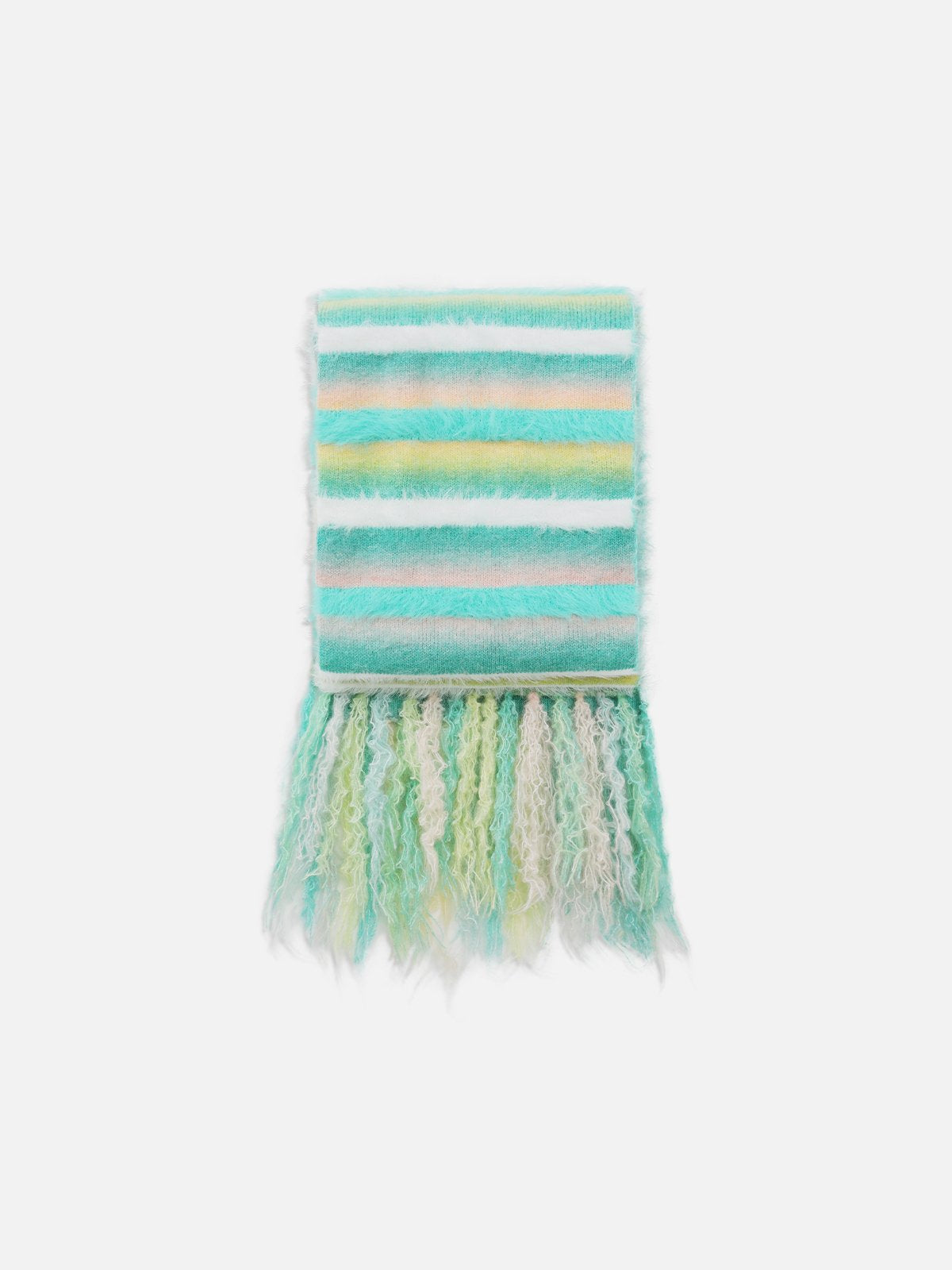 Christmas Stripe Gradient Scarf