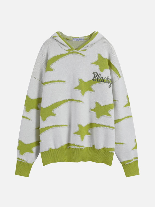 Aelfric Eden Shooting Star Jacquard Hoodie