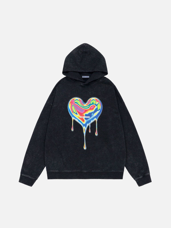 Aelfric Eden Thermal Imaging Heart Washed Hoodie