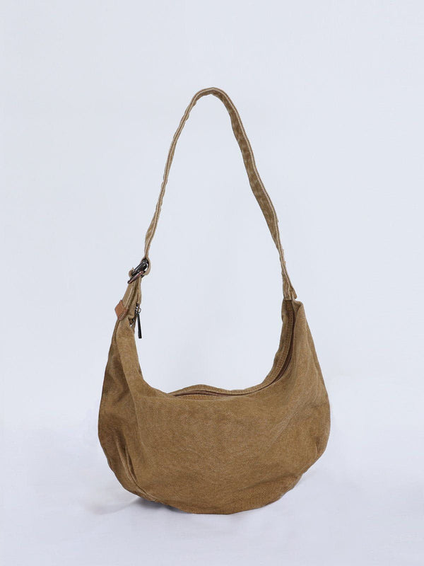 Distressed Washed Diagonal Bag