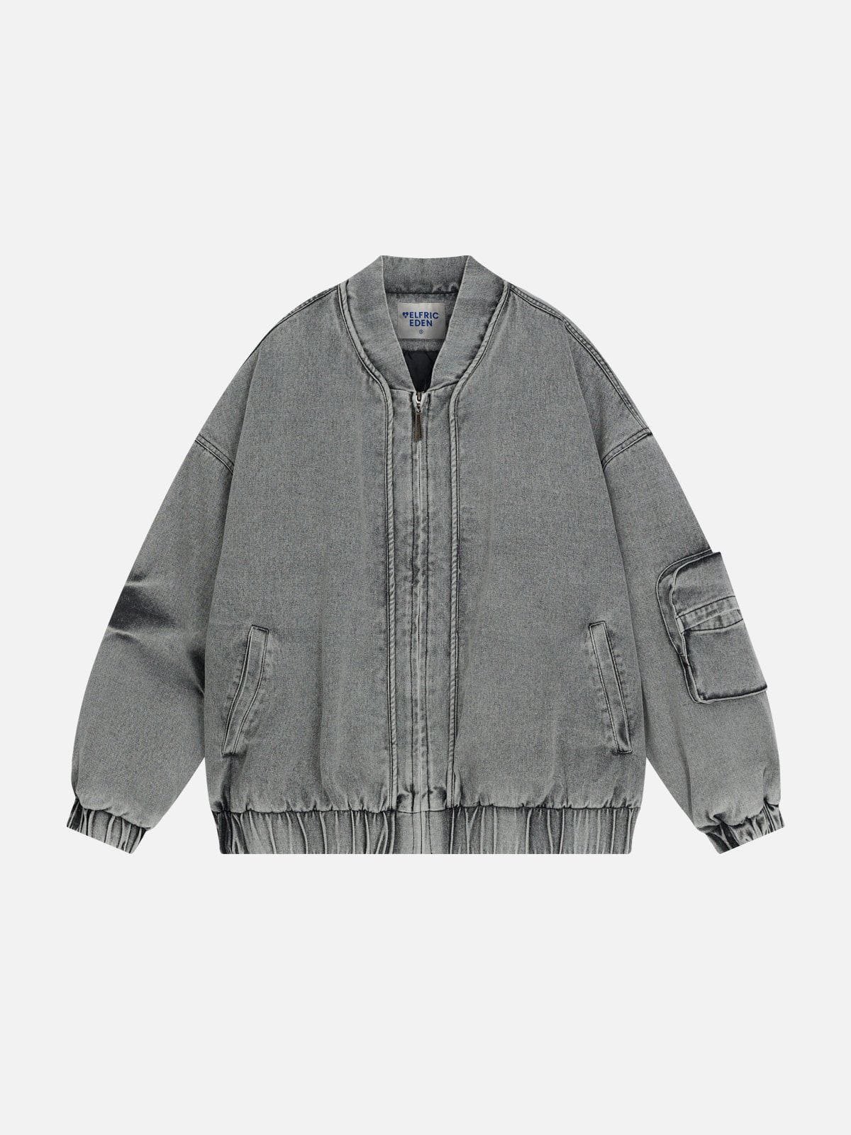 Aelfric Eden Zip Up Washed Coat