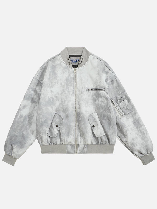 Aelfric Eden Tie Dye Bomber Jacket