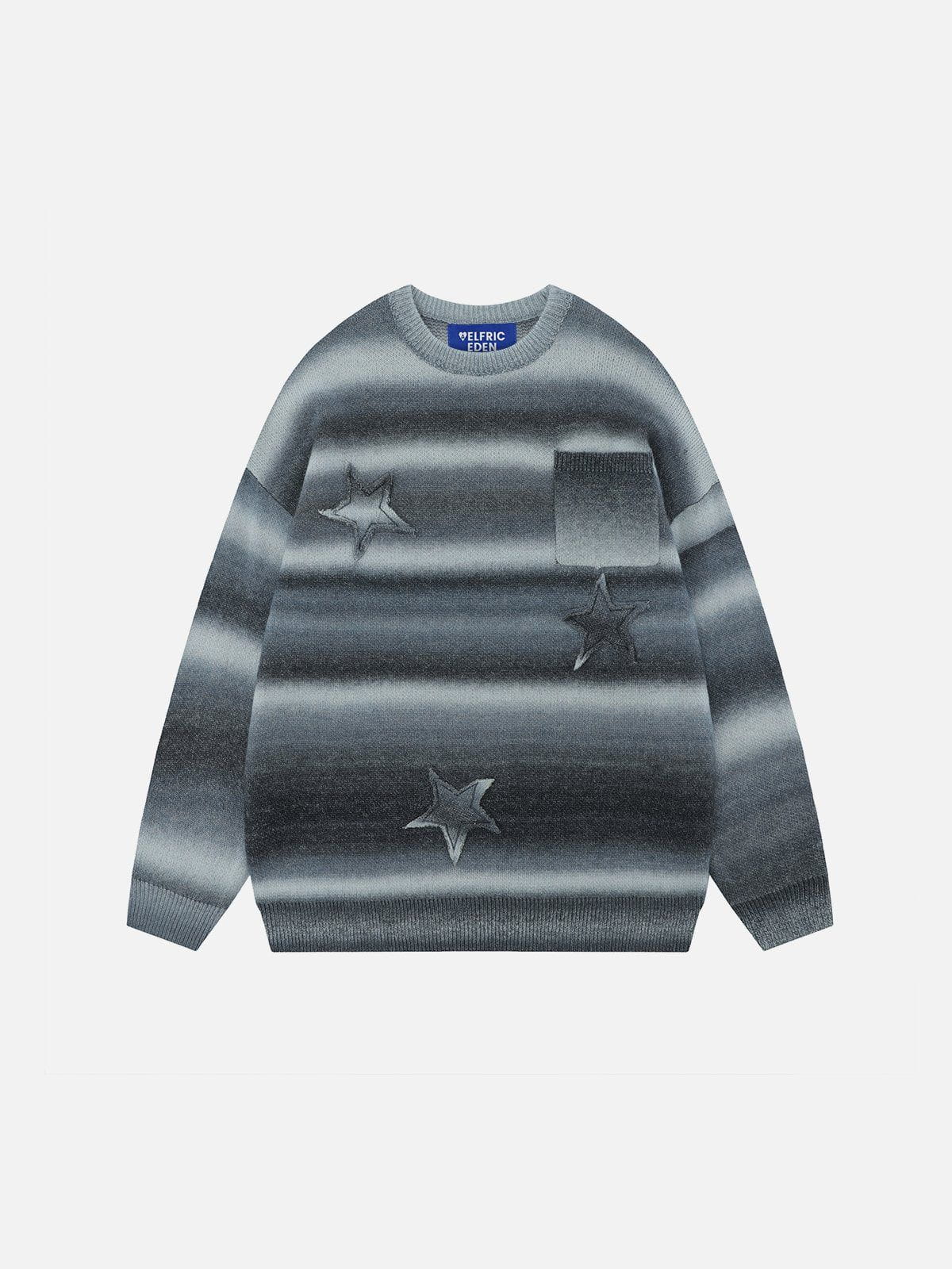 Aelfric Eden Gradient Stripe Star Sweater