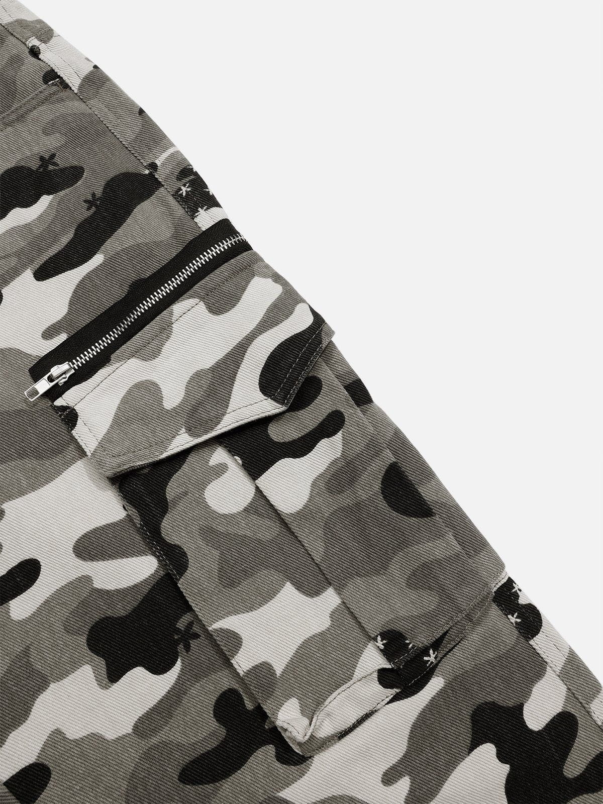 Aelfric Eden Camouflage Multi Pocket Jeans