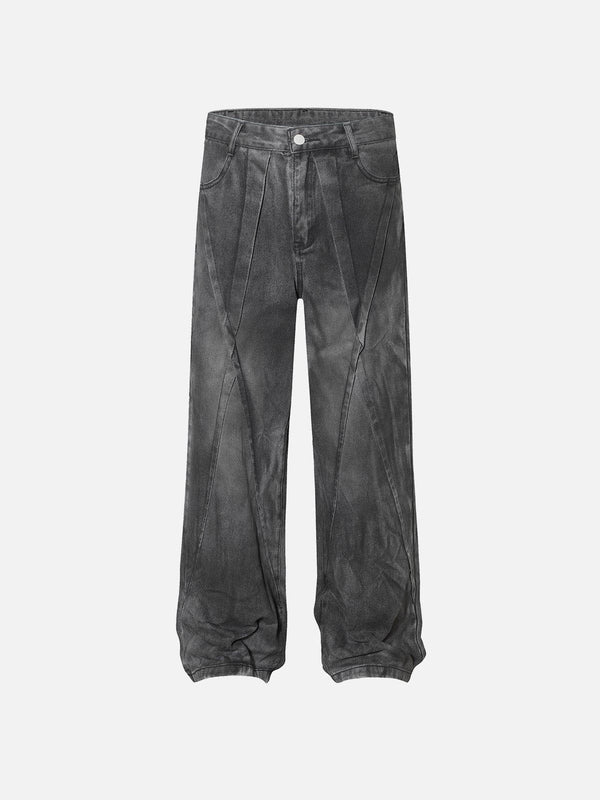 Aelfric Eden Washed Deconstructive Jeans