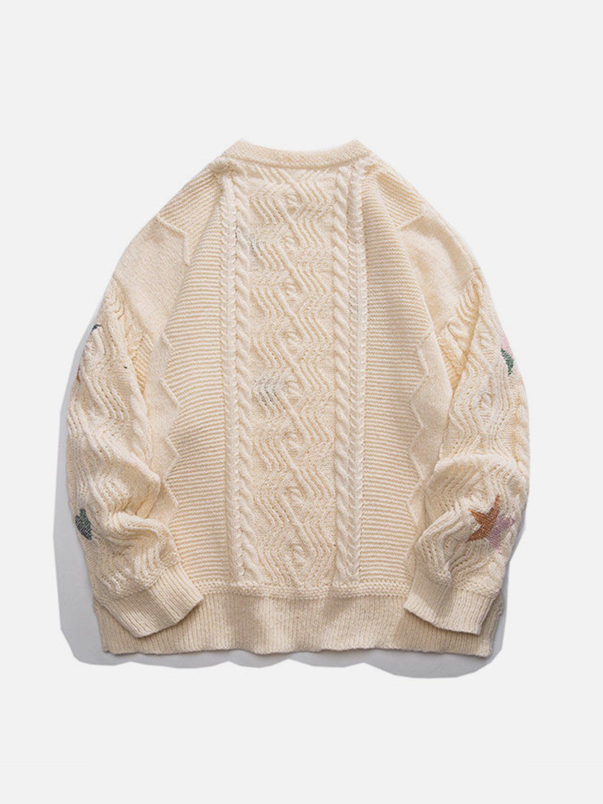 Aelfric Eden Star Jacquard Cable knit Sweater