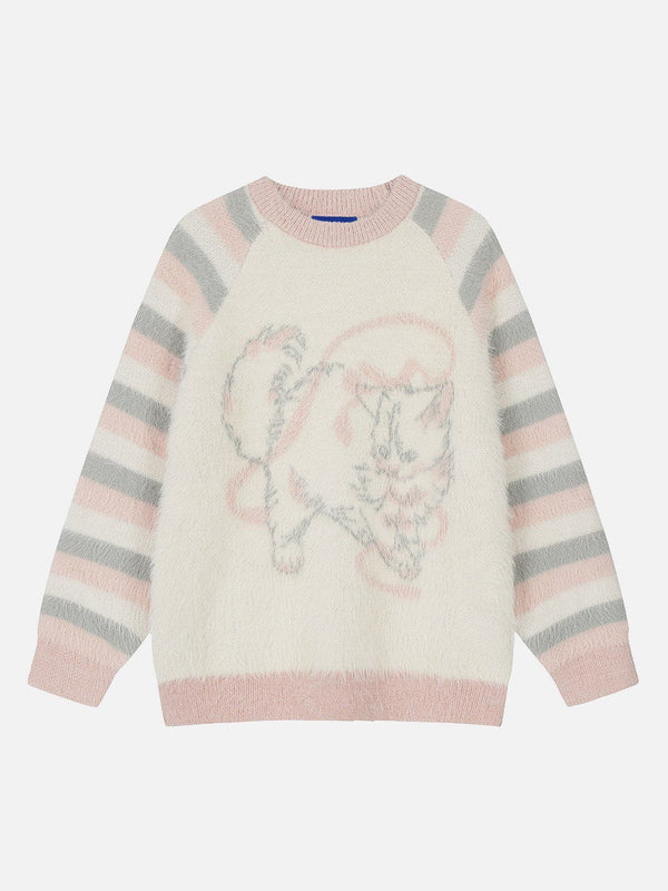 Aelfric Eden Jacquard Cat Sweater