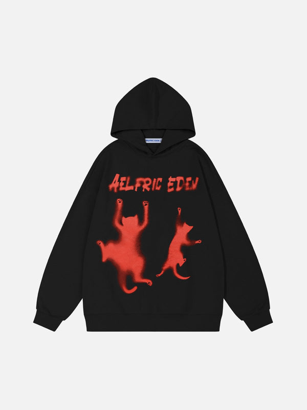 Aelfric Eden Blurring Cat Hoodie