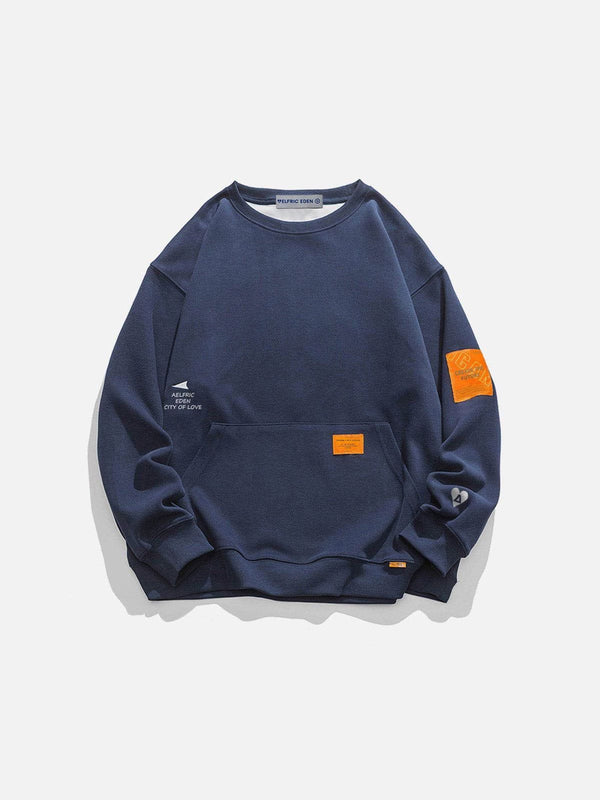 Aelfric Eden Orange Labeled Sweatshirt