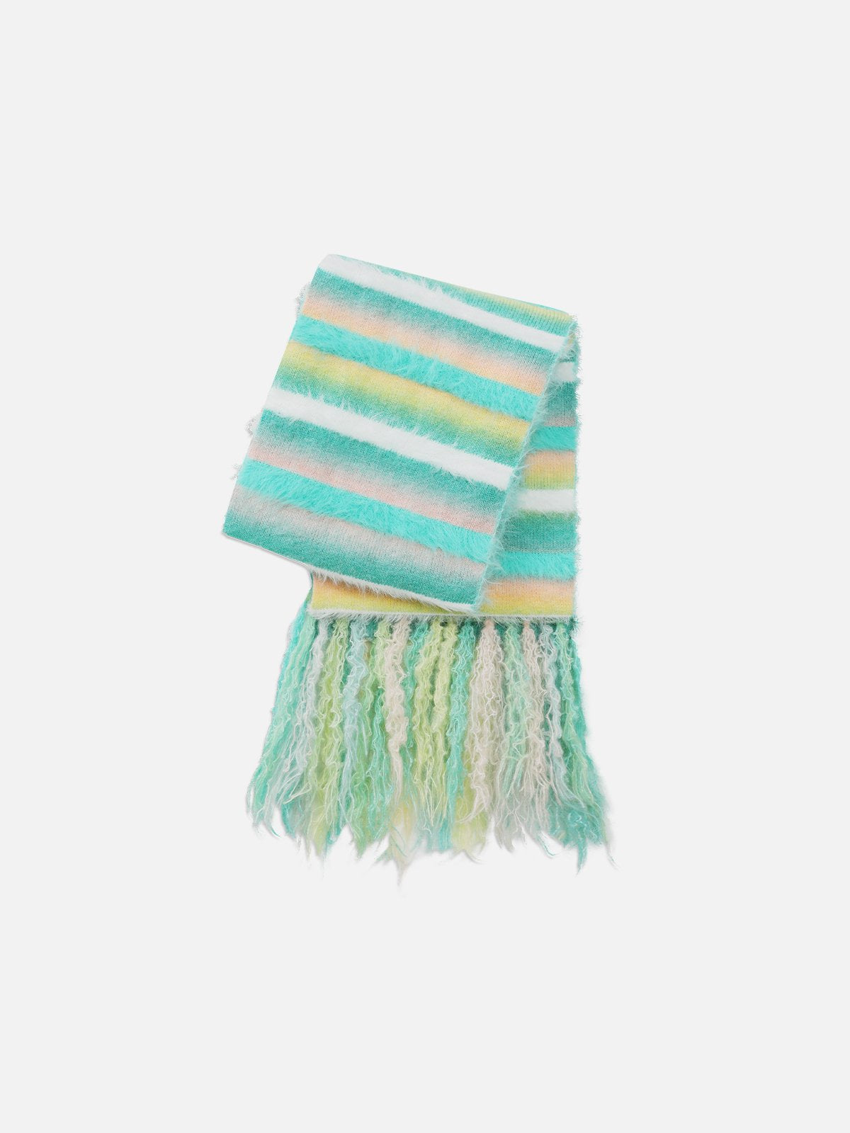 Christmas Stripe Gradient Scarf