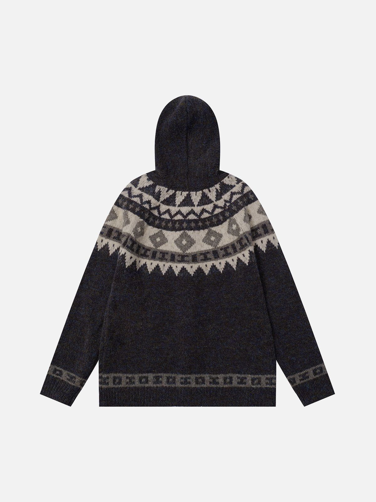 Aelfric Eden Fair Isle Hooded Cardigan