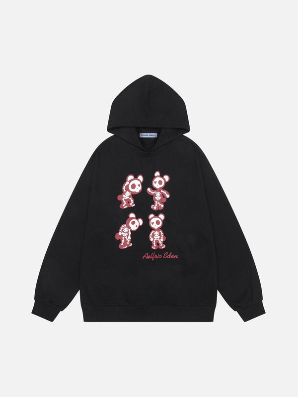 [Pre-Order] Aelfric Eden Skeleton Bear Hoodie