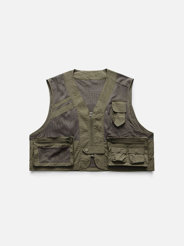 Aelfric Eden Patchwork Big Pocket Vest