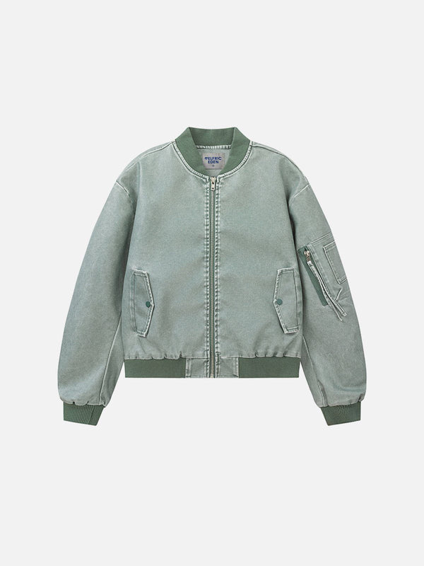 Aelfric Eden Washed Bomber Jacket