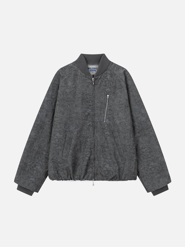 Aelfric Eden Washed Crop Bomber Jacket