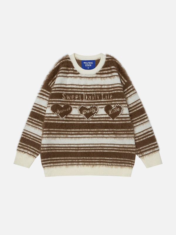 Aelfric Eden Stripe Heart Sweater