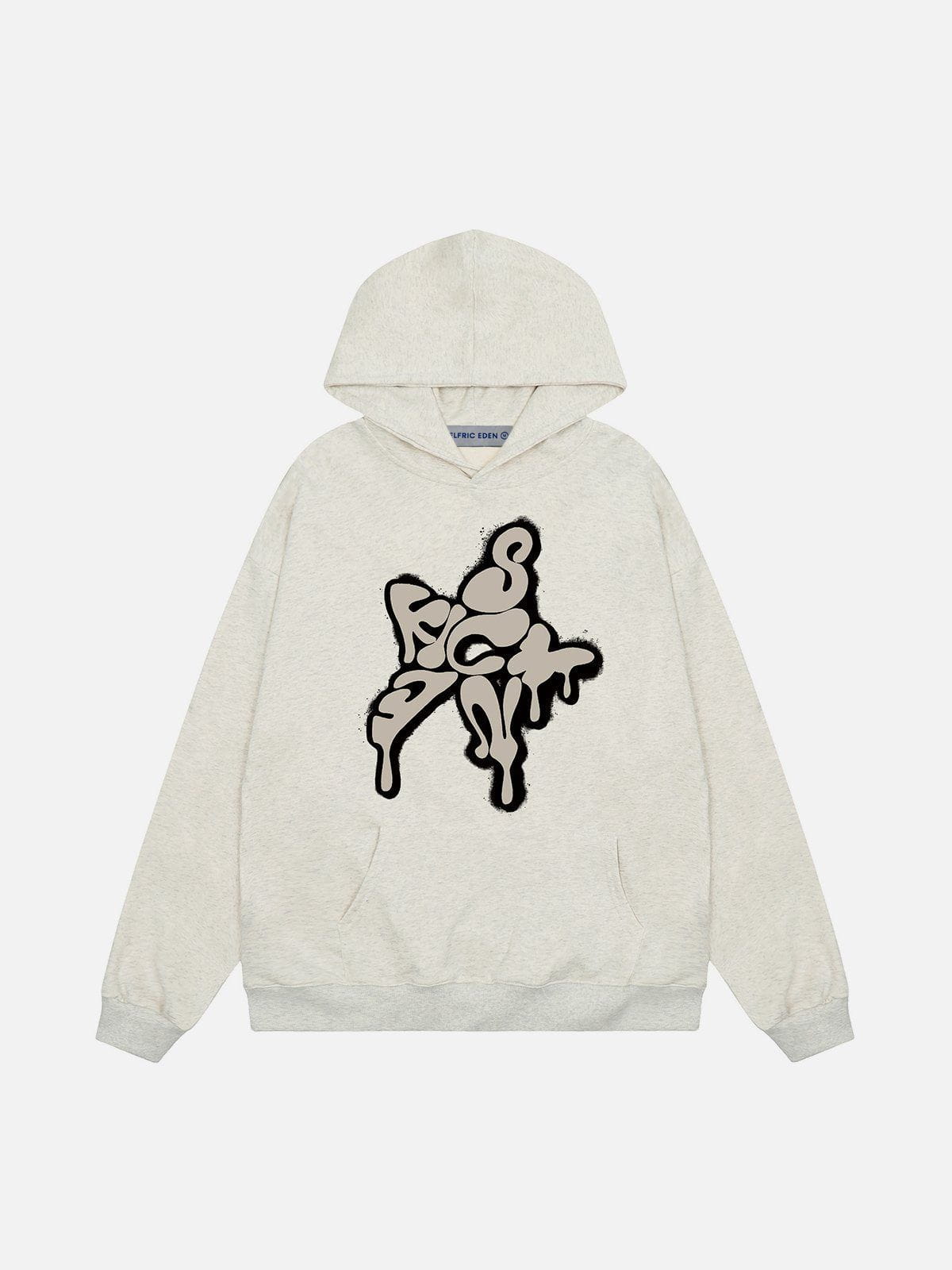 Aelfric Eden Letter Star Print Hoodie