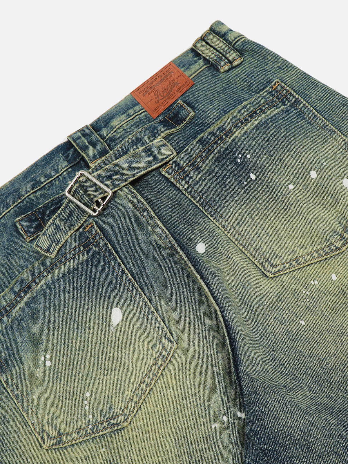 Aelfric Eden Splash-Ink Washed Jeans