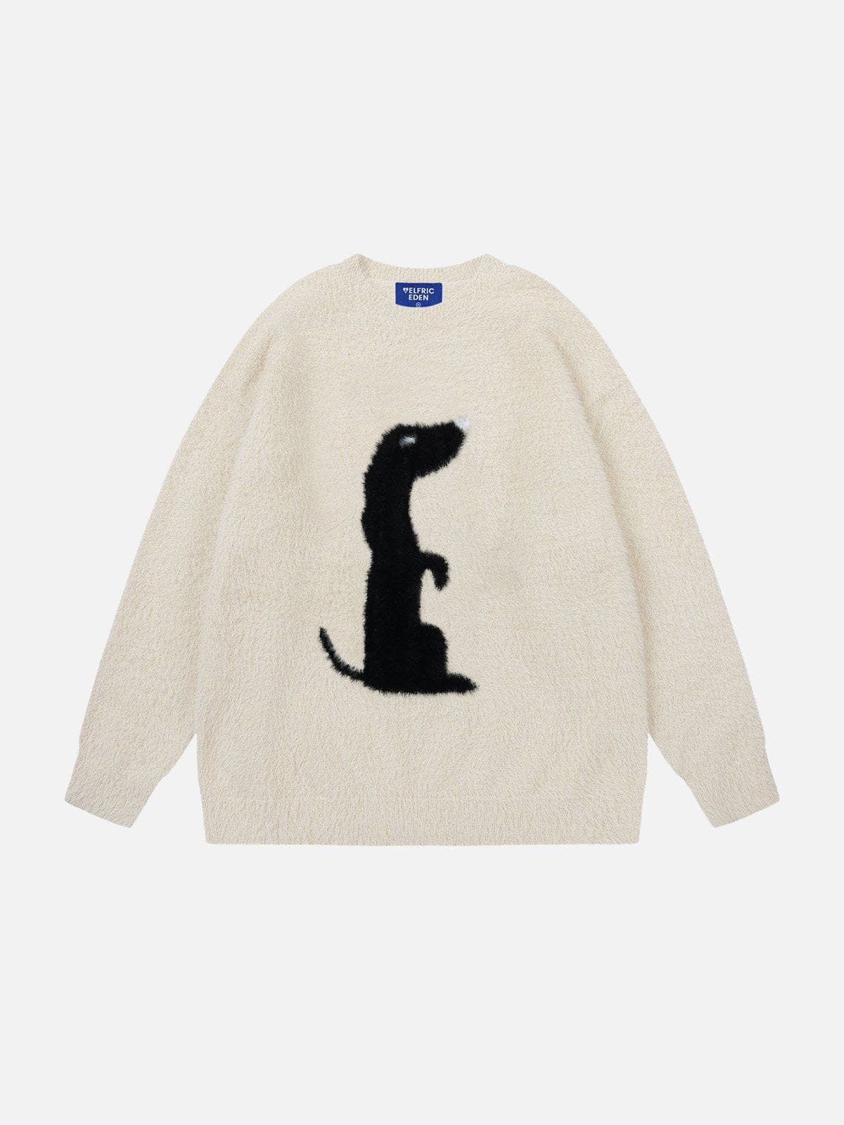 Aelfric Eden Cute Dog Jacquard Sweater