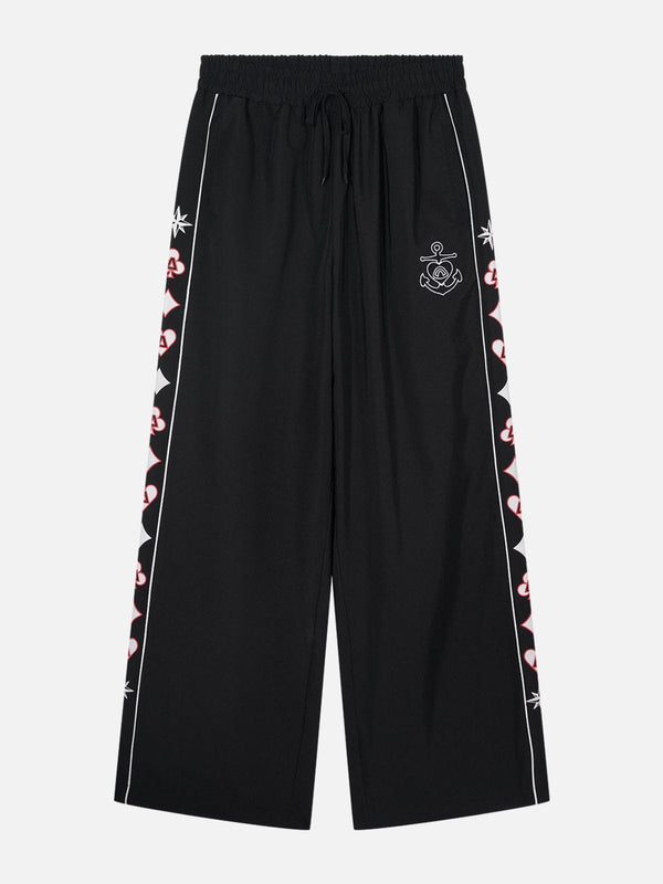 Aelfric Eden Print Embroidery Track Pants