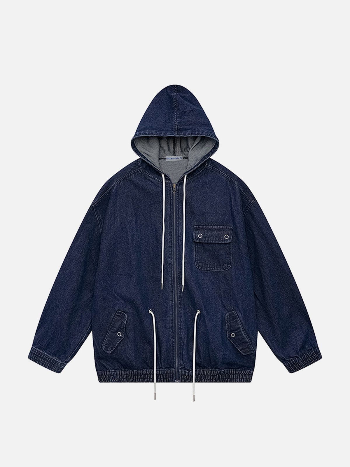 Aelfric Eden Denim Drawstring Hoodie – Aelfric eden