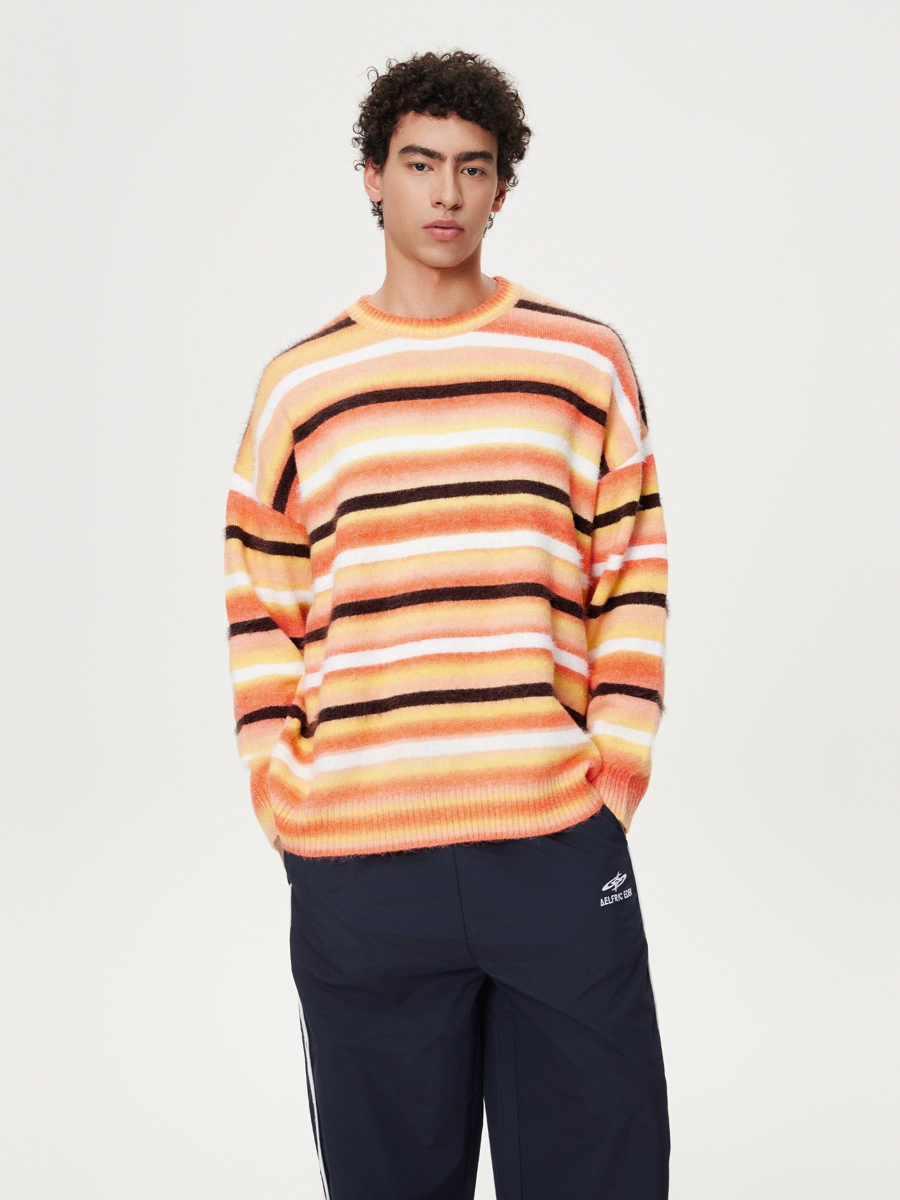 Aelfric Eden Stripe Gradient Sweater