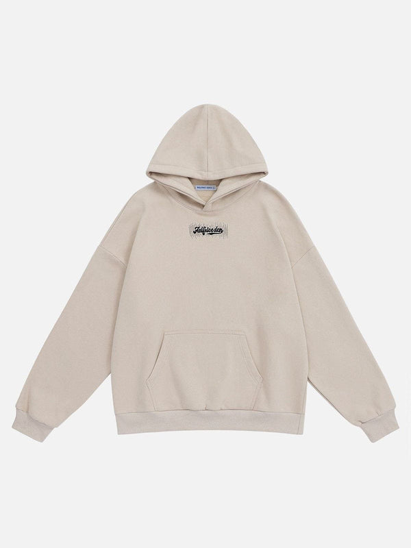 Aelfric Eden Embroidery Basic Cozy Hoodie