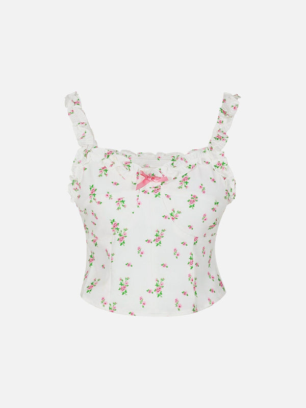 Aelfric Eden Full Print Flower Cami Top