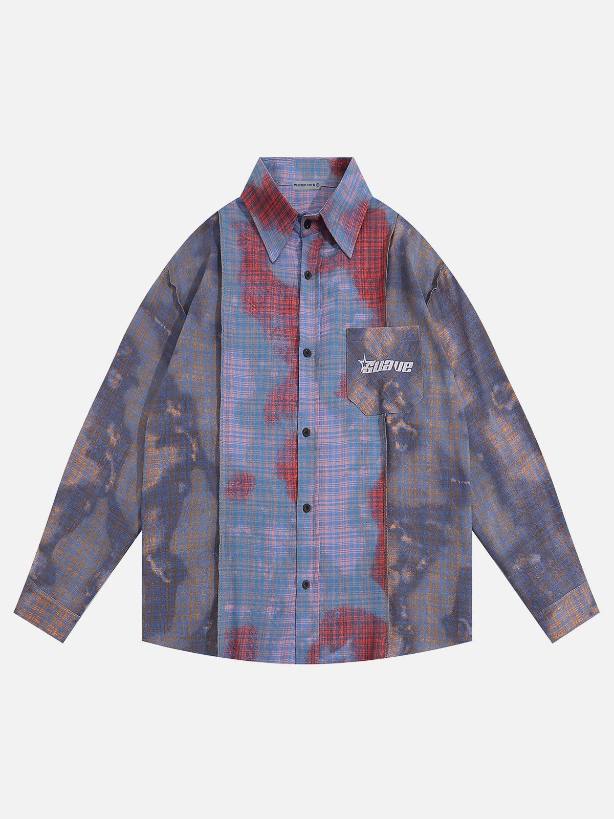 Aelfric Eden Patchwork Tie Dye Effect Shirt – Aelfric eden