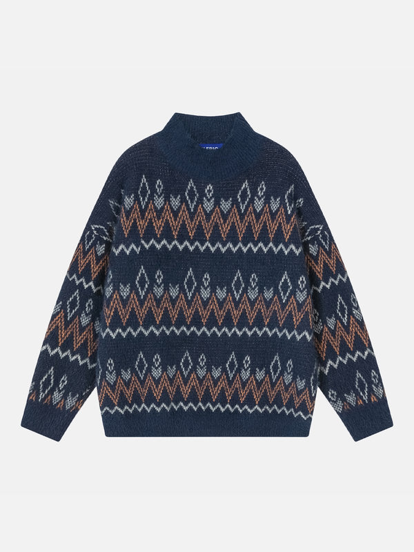 Aelfric Eden Fair Isle Turtleneck sweater