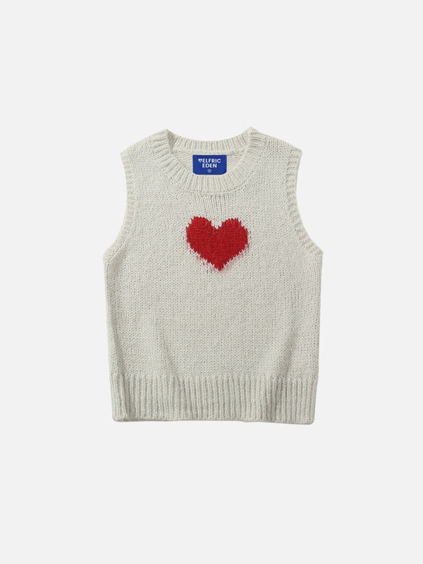 Aelfric Eden Heart Graphic Sweater Vest