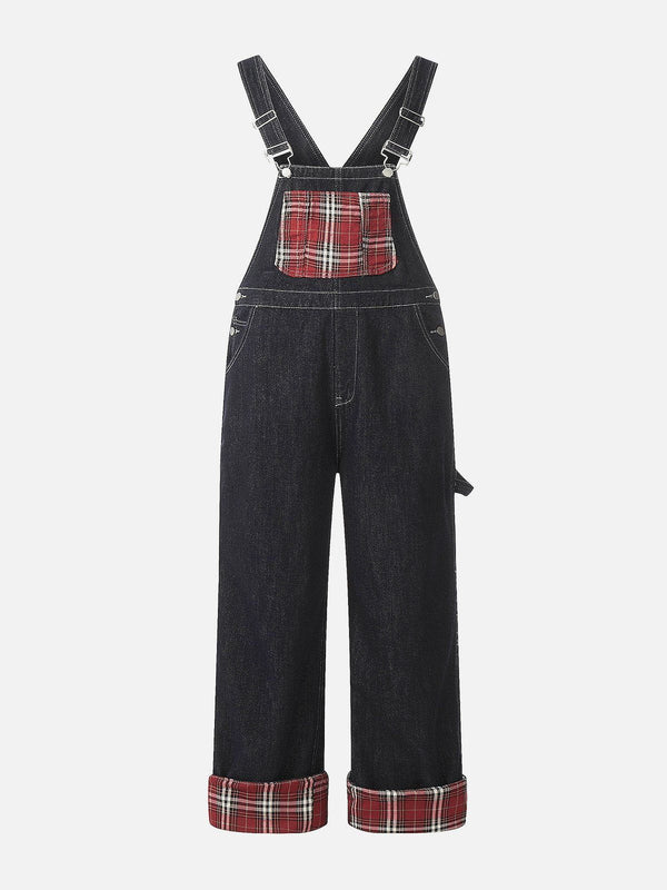 Aelfric Eden Vintage Plaid Overalls