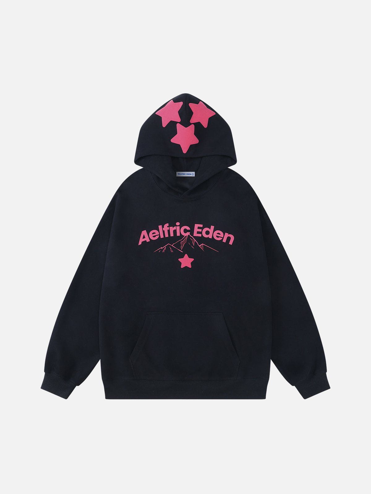 Aelfric Eden Mountain Star Print Hoodie