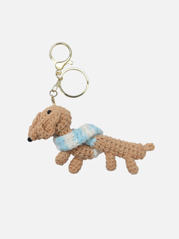 Aelfric Eden Hand Woven Dachshund Dog Keychain