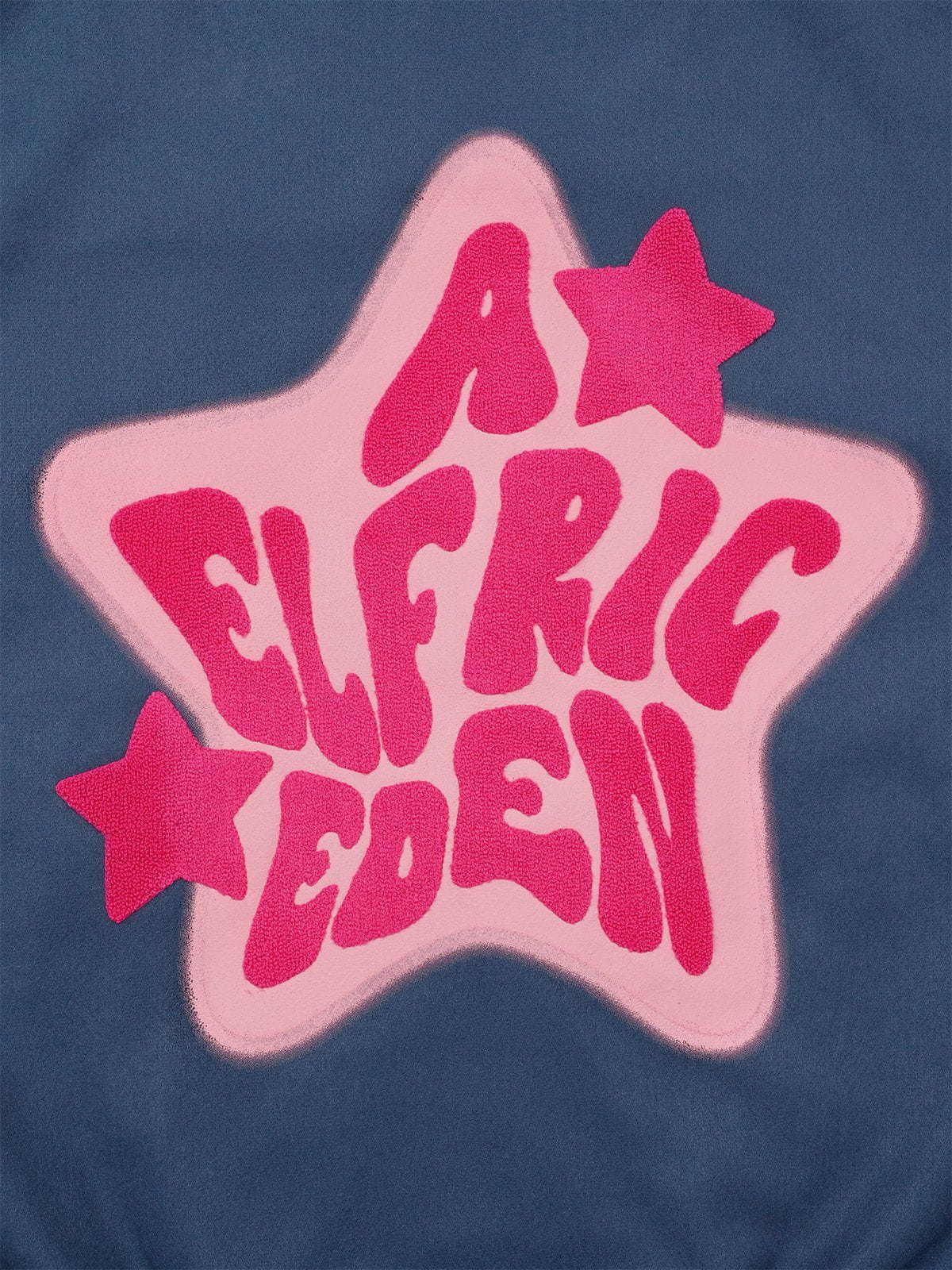 Aelfric Eden Towel Embroidery Star Varsity Jacket