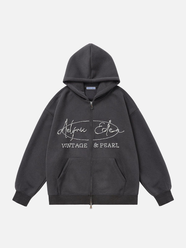 Aelfric Eden Pearl Double Zip Up Hoodie