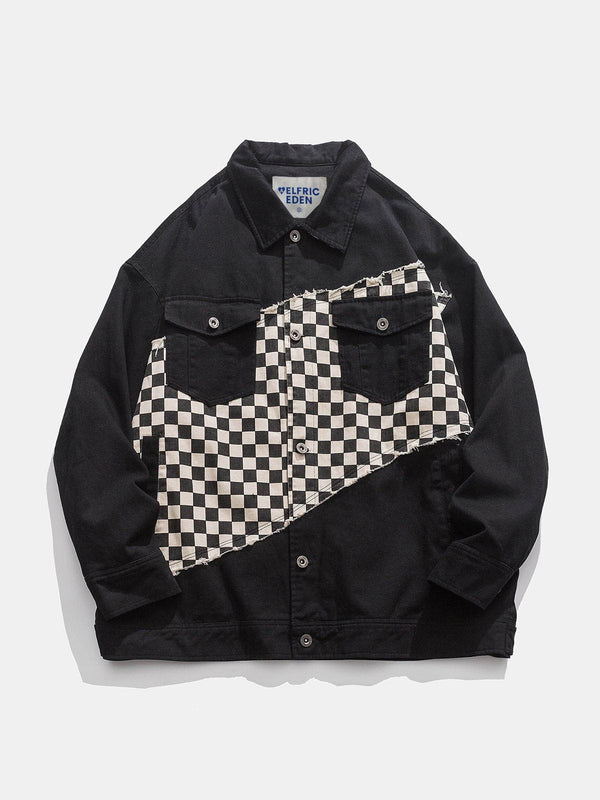 Aelfric Eden Checkerboard Patchwork Jacket